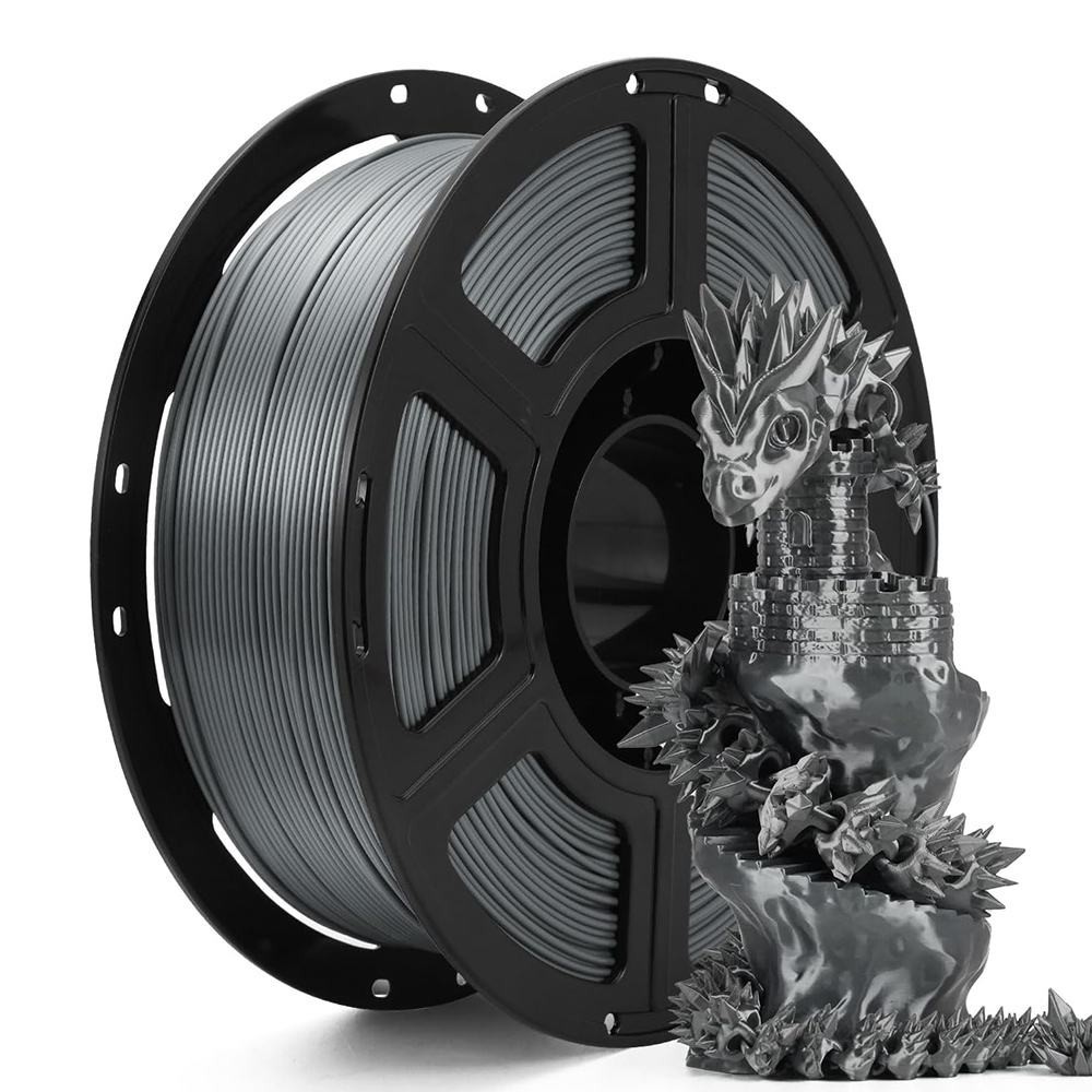 FLASHFORGE PLA Silk 3D Printer Filament Silky Texture Shiny 1.75mm 1kg Spool US