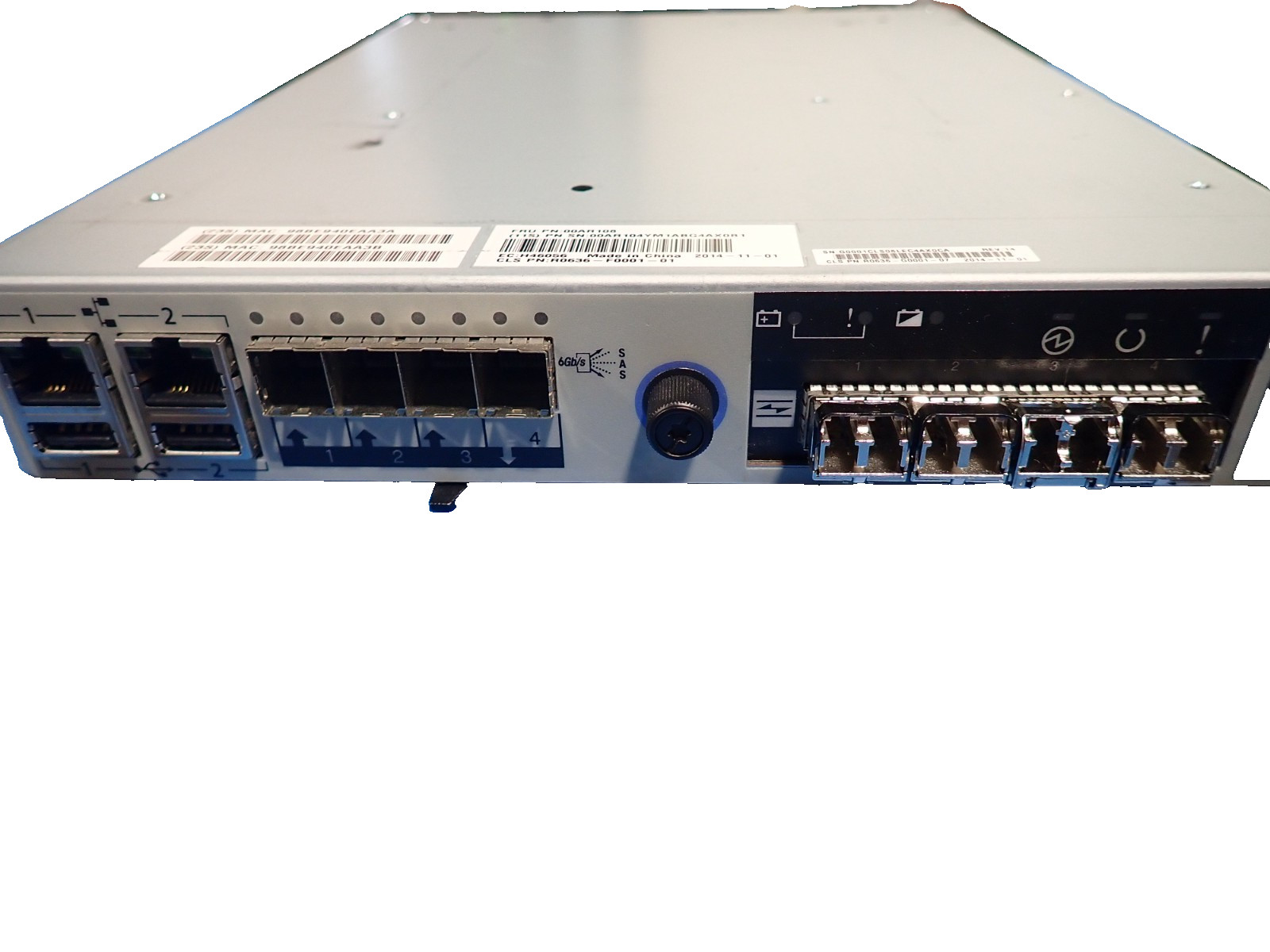 IBM 00AR108 V3700 for Storwize Enterprise Node Canister Storage Controller