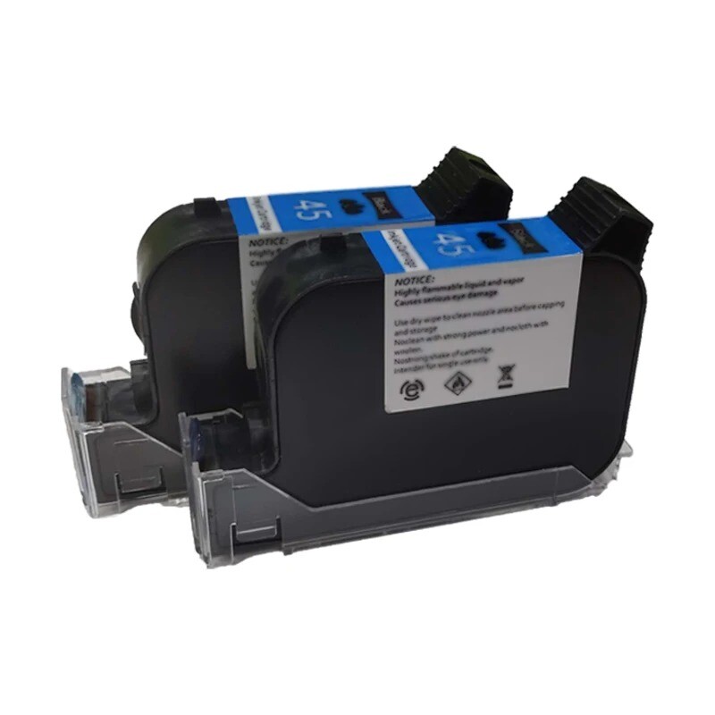 2PC 600DPI 12.7mm Handheld Inkjet Printer Universal Eco Solvent Ink Cartridge