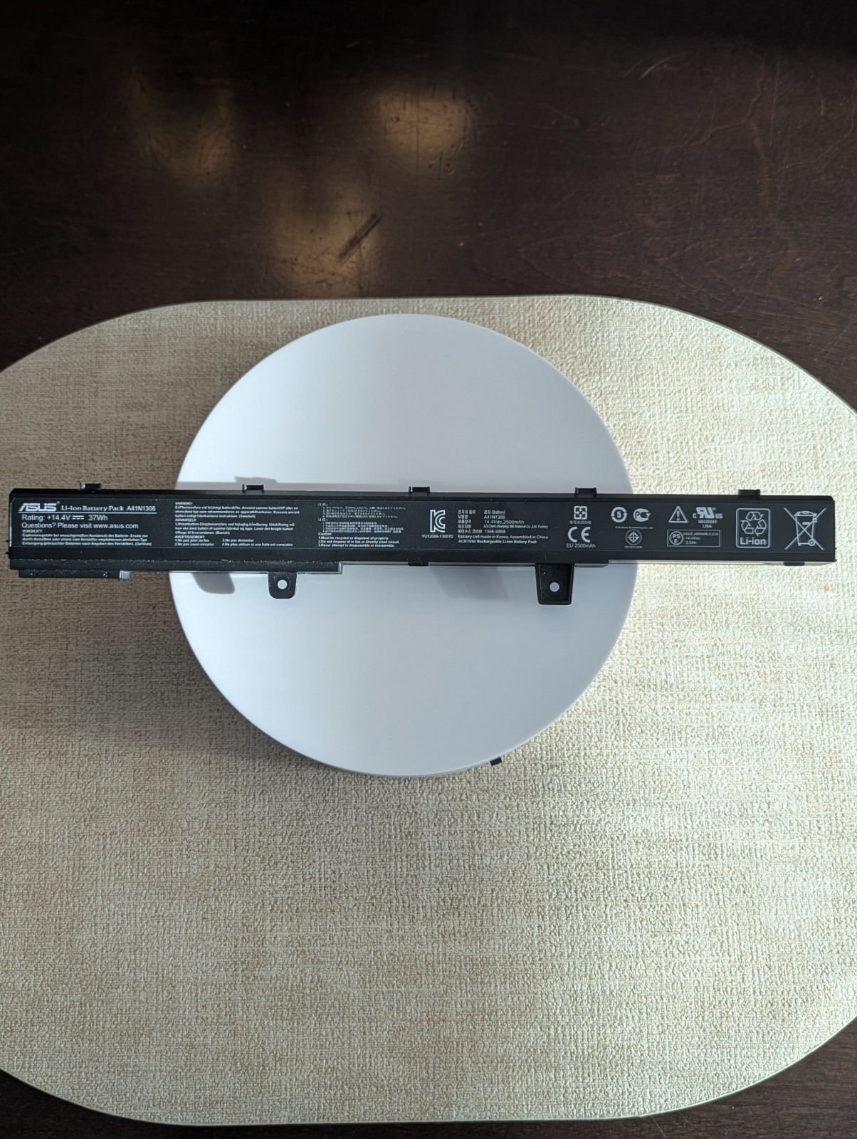 Genuine ASUS A41N1308 Laptop Battery – 14.4V 37Wh – Original OEM –Tested Working