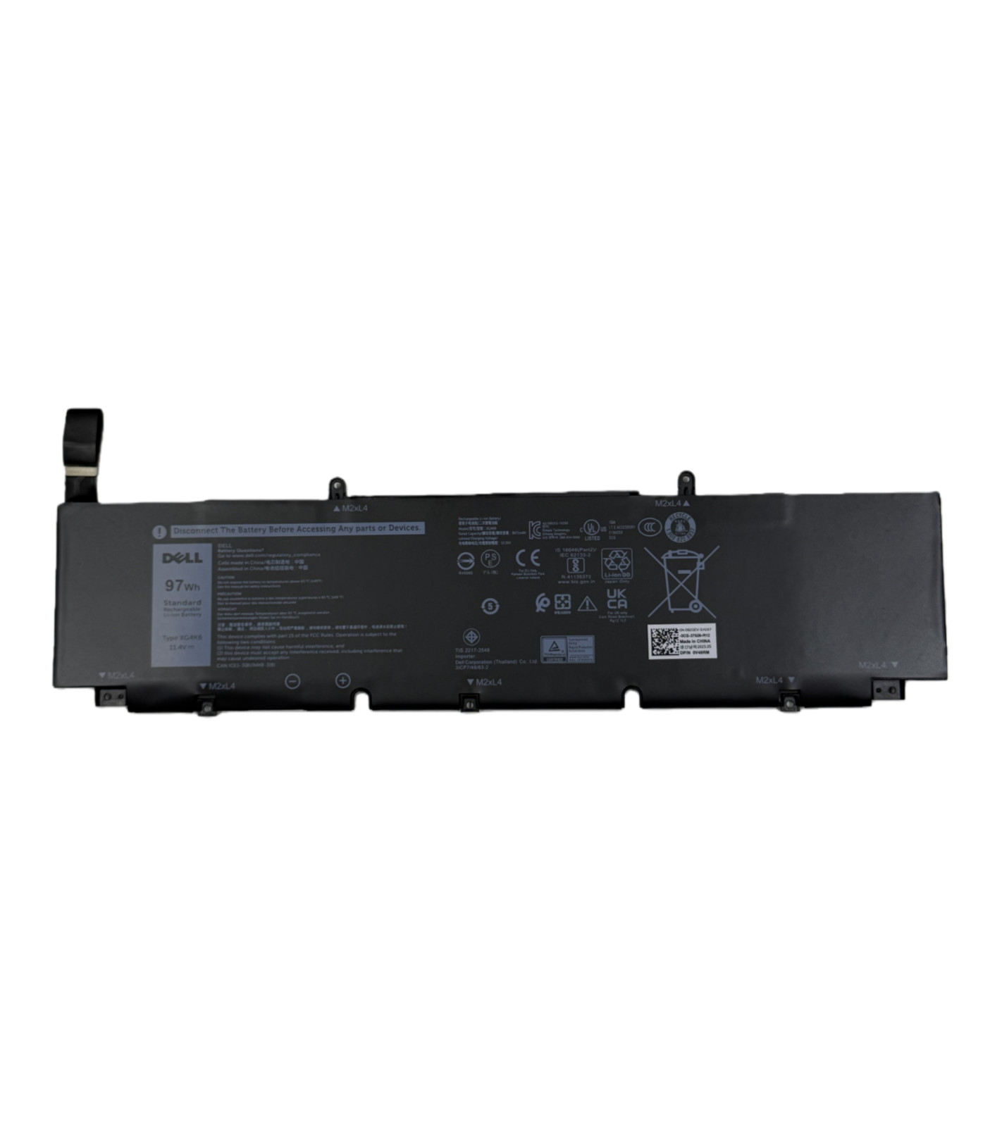 OEM 97Wh XG4K6 Battery For Dell XPS 17 9700 9710 9720 9730 Precision 5750 5760