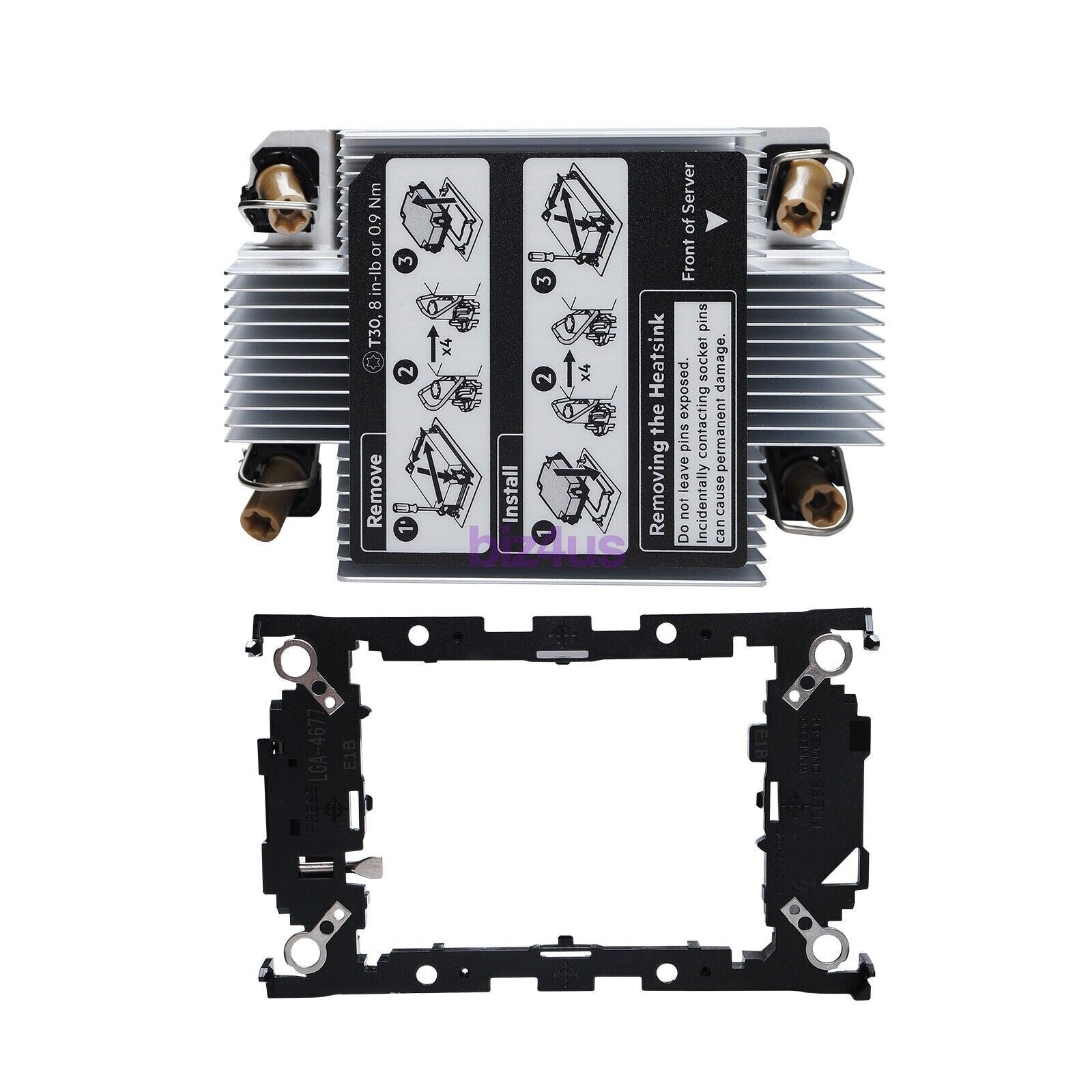 New For HPE DL380 G11 Gen11 Standard Heatsink P43509-001 P43508-001 P49956-001