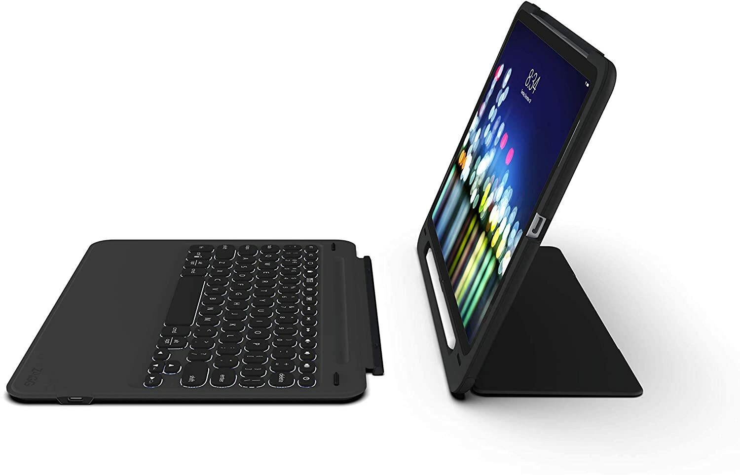 Zagg Slim Combo Book Go Backlit Ultra-Slim Keyboard +Case iPad Pro 11-Inch Stand