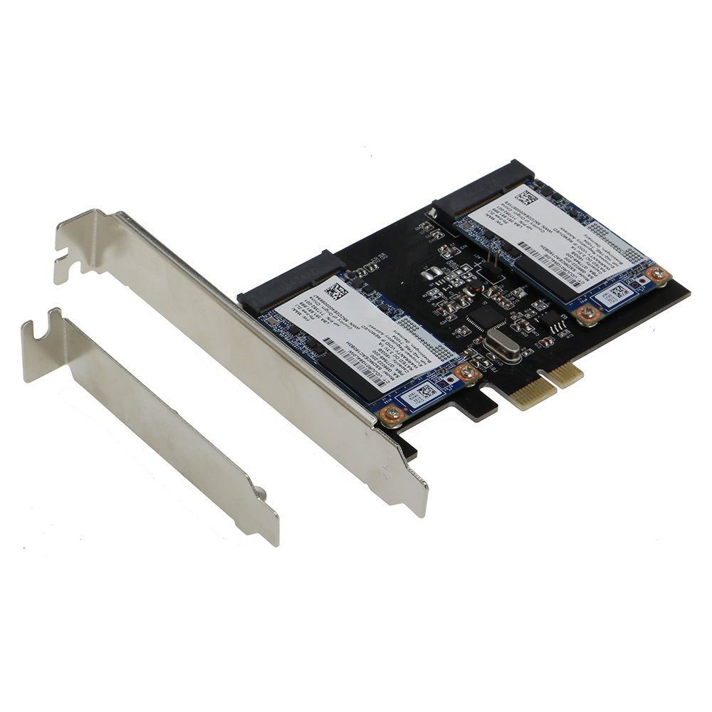 mSATA SSD III 6G PCIE Adapter Card With Low Profile Bracket For Desktop