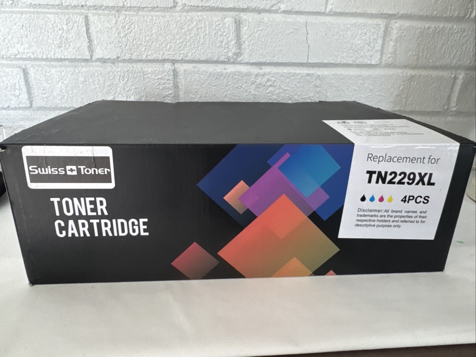 Swiss Toner TN229XL Compatible Cartridge Set for Brother HL MFC Printers 5 Pack
