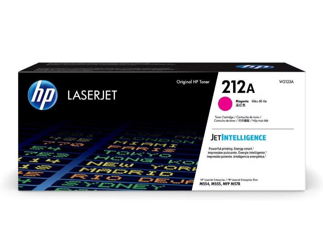 Genuine HP 212A Magenta Toner Cartridge | Works with HP Color LaserJet Enterpris