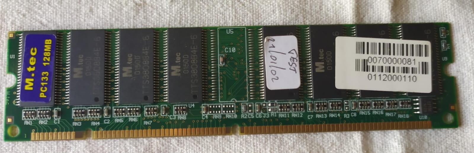 Vintage M.tec 128MB PC133 RAM
