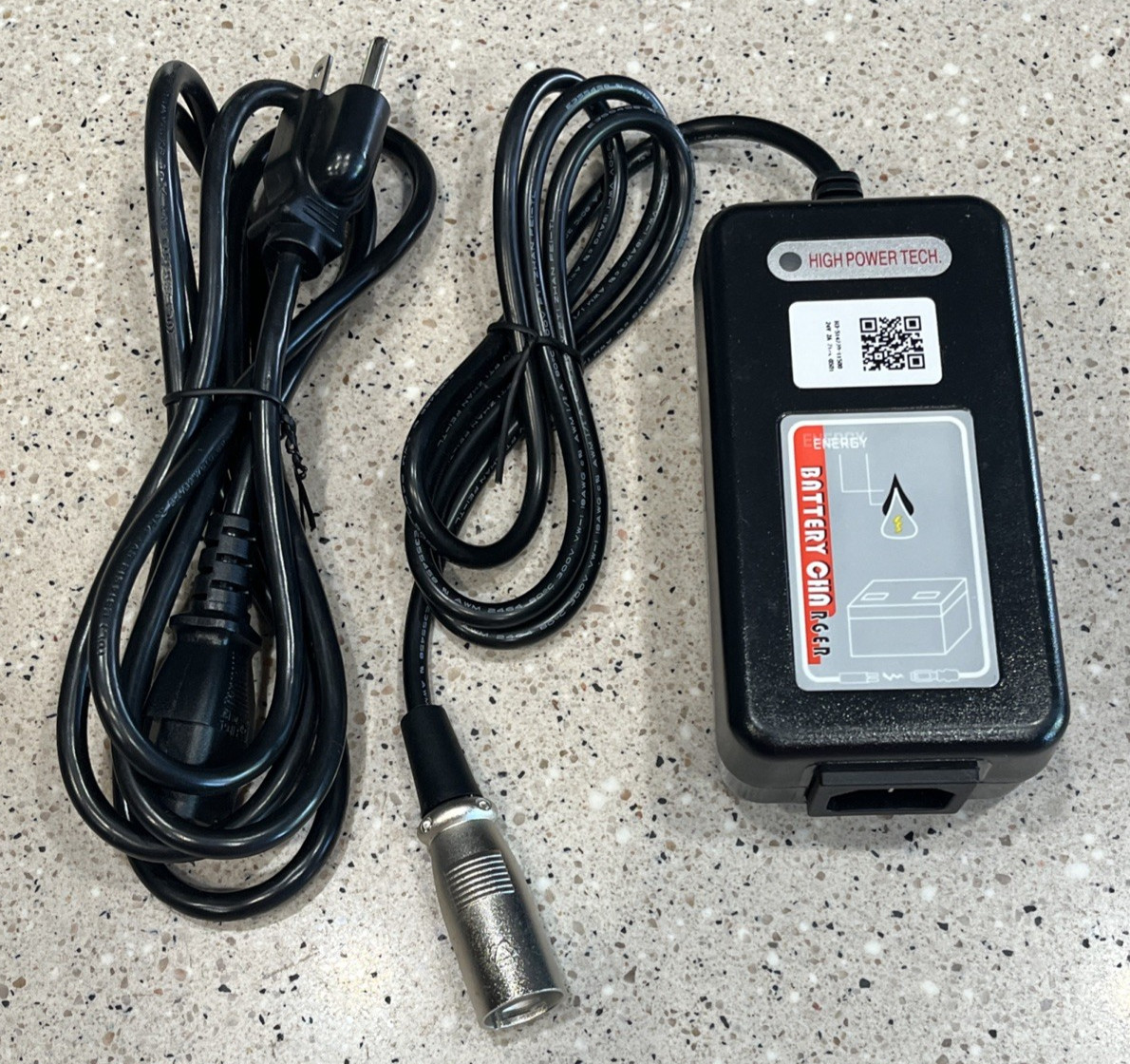 HP1202B 24V 1.2 A High Power Tech 3-Pin XLR Mobility Charger *NEW* *US SELLER*
