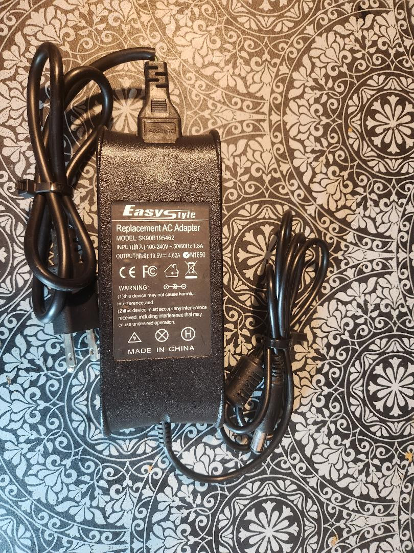Dell SK90B195462 Replacement AC Power Adapter 19.5V 4.62A 90W
