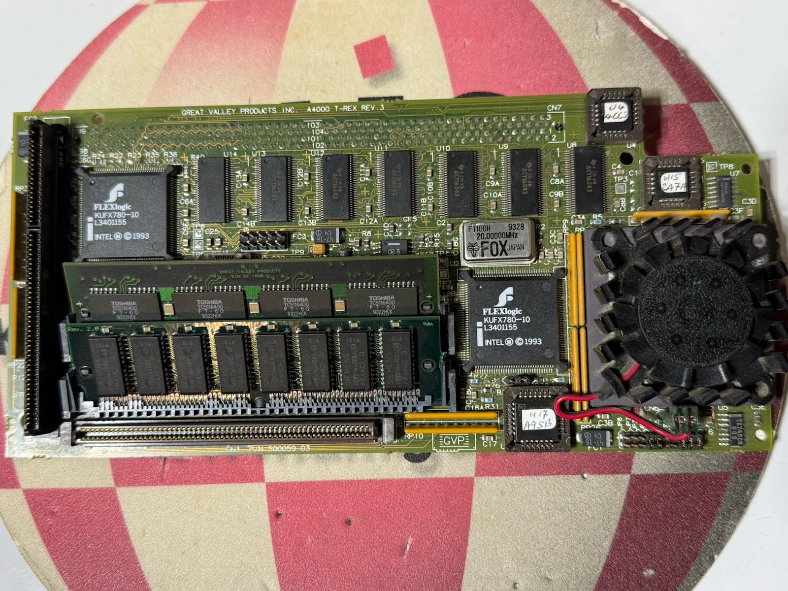 GVP T-Rex 68040@40Mhz Accelerator 32MB RAM for Commodore Amiga 4000 3000