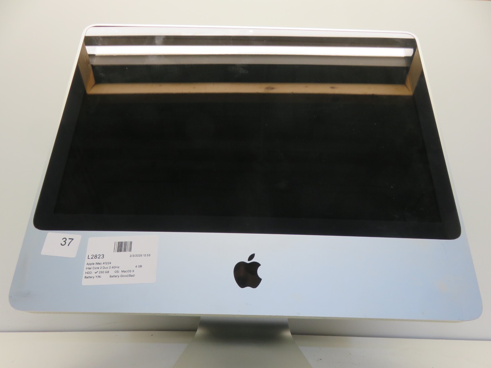 Apple iMac A1224 Intel Core 2 Duo 2.4GHz 4GB 250 GB MacOS 10.8 ATI Radeon 2400XT