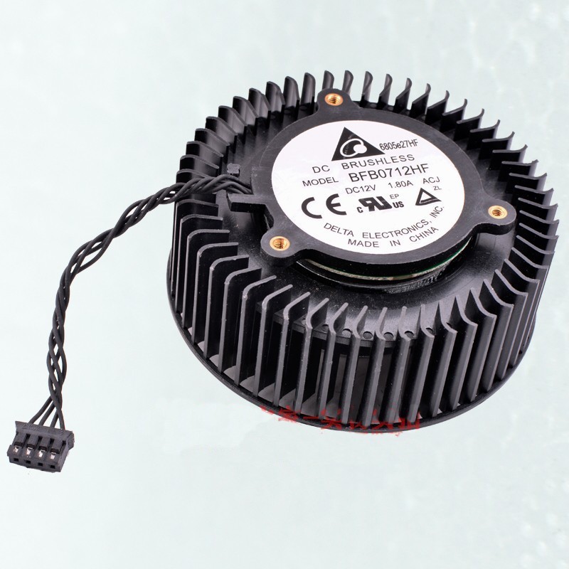 1PC NVIDIA GTX960/970/980/1060/1080 RX480 graphics card fan BFB0712HF 12V 1.8A