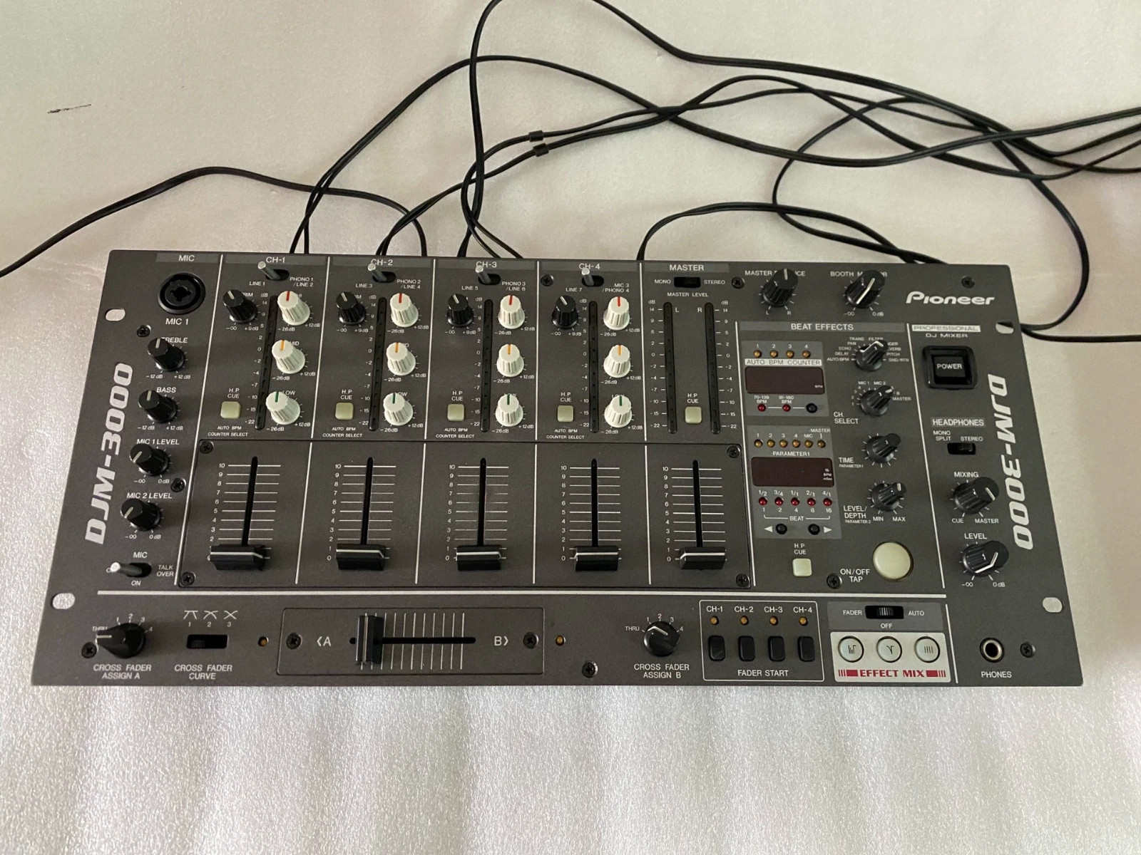 USED 1PCS Pioneer DJM-3000 mixing console Used Via FedEx or DHL