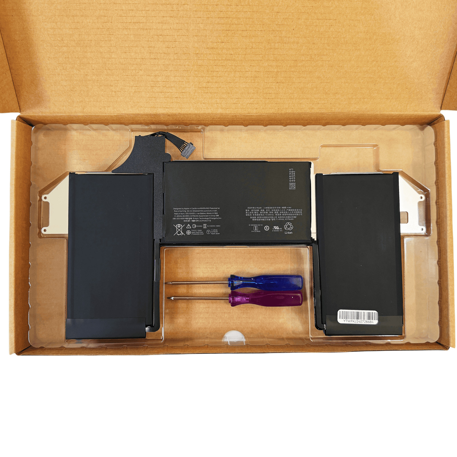 Genuine A1965 Battery for Apple Macbook Air 13" 2018-2021 A1932 A2179 3184 3303