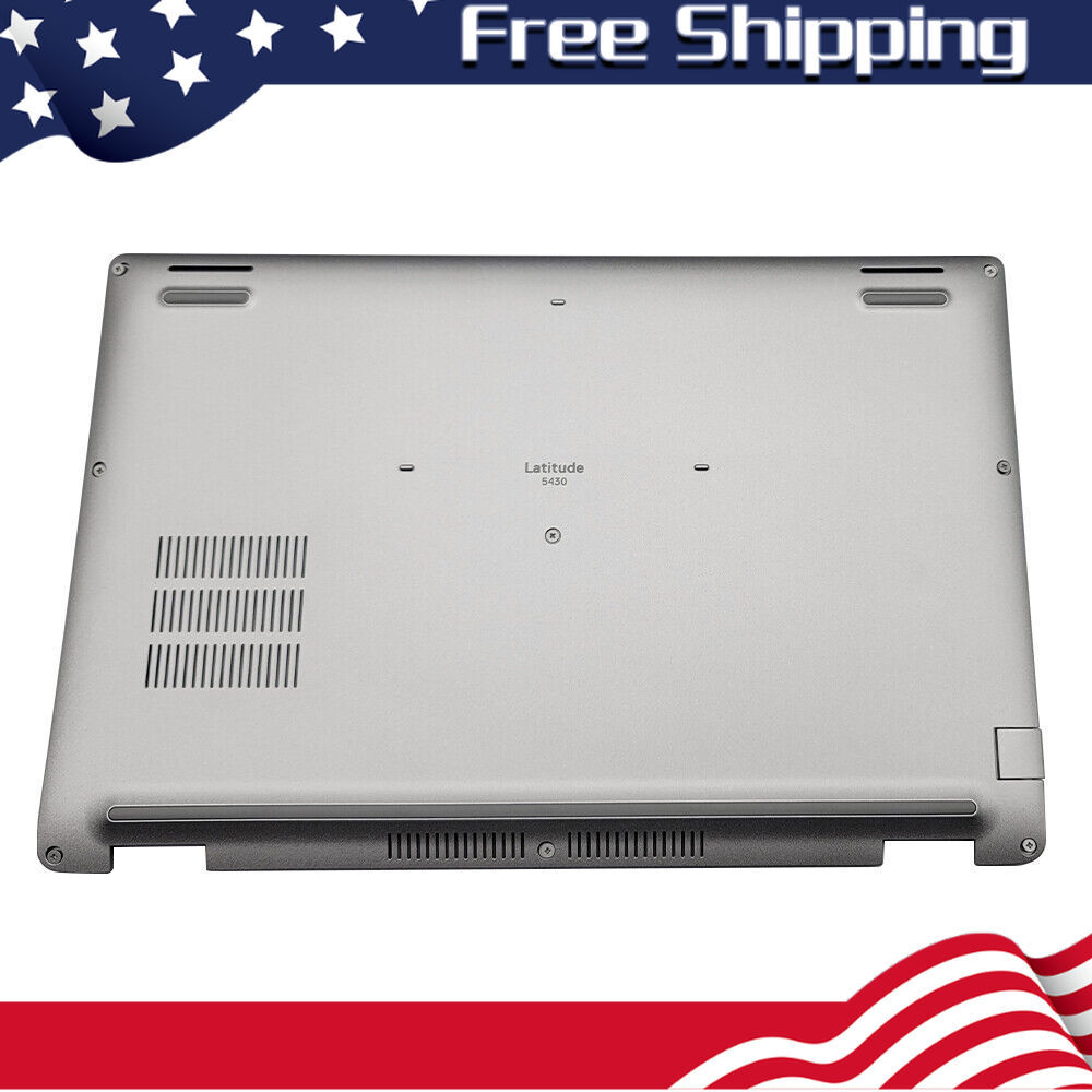 New For Dell Latitude 5430 E5430 Bottom Cover Base Lower Case 0D8RFY Silver US
