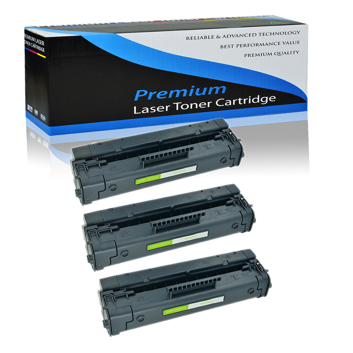 3PK Toner Compatible C4092A 92A for HP LaserJet 3200 3200m 3200se 1100se 1100xi