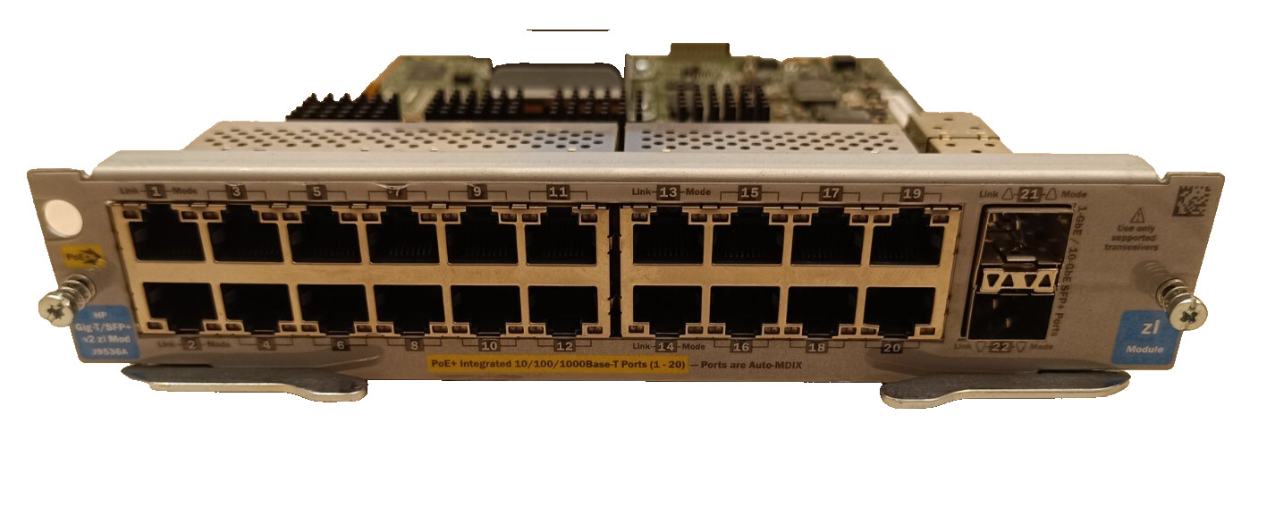 HP J9536A - Module / ProCurve Switch E5400 ZL / 20x10/100/1000TX / 2xSFP / v2