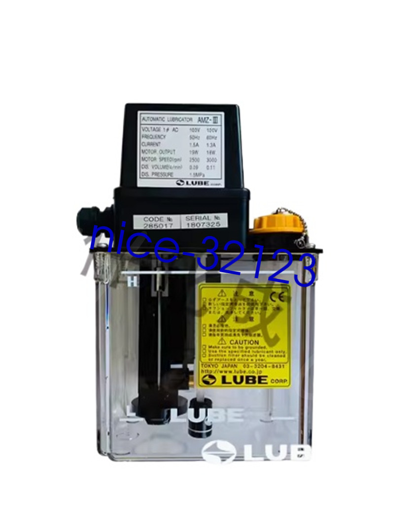 QTY:1   Lubrication oil pumps for machine tools     AMZ-III200V1.8L common goods