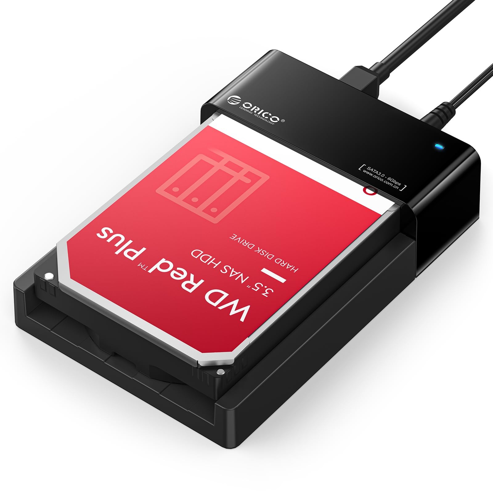 Hard Drive Lay-Flat Docking Station [Support UASP]