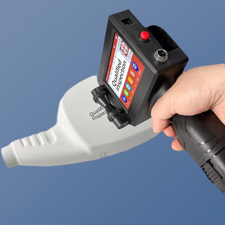 12.7mm Handheld Inkjet Printer Prints Expiration Date Text Batch Number Barcode