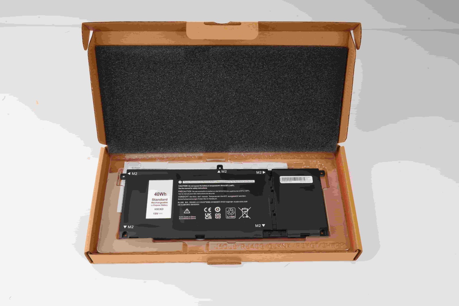 H5CKD Laptop Battery 53Wh for Dell Inspiron 5406 7405 7306 7506 2-in-1 Series US