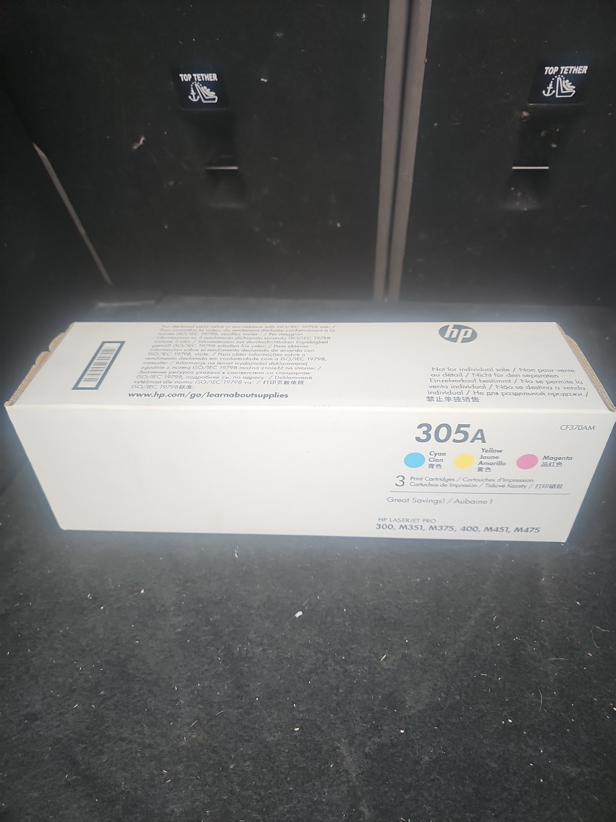 HP CF370AM 305A Yellow Toner Cartridge