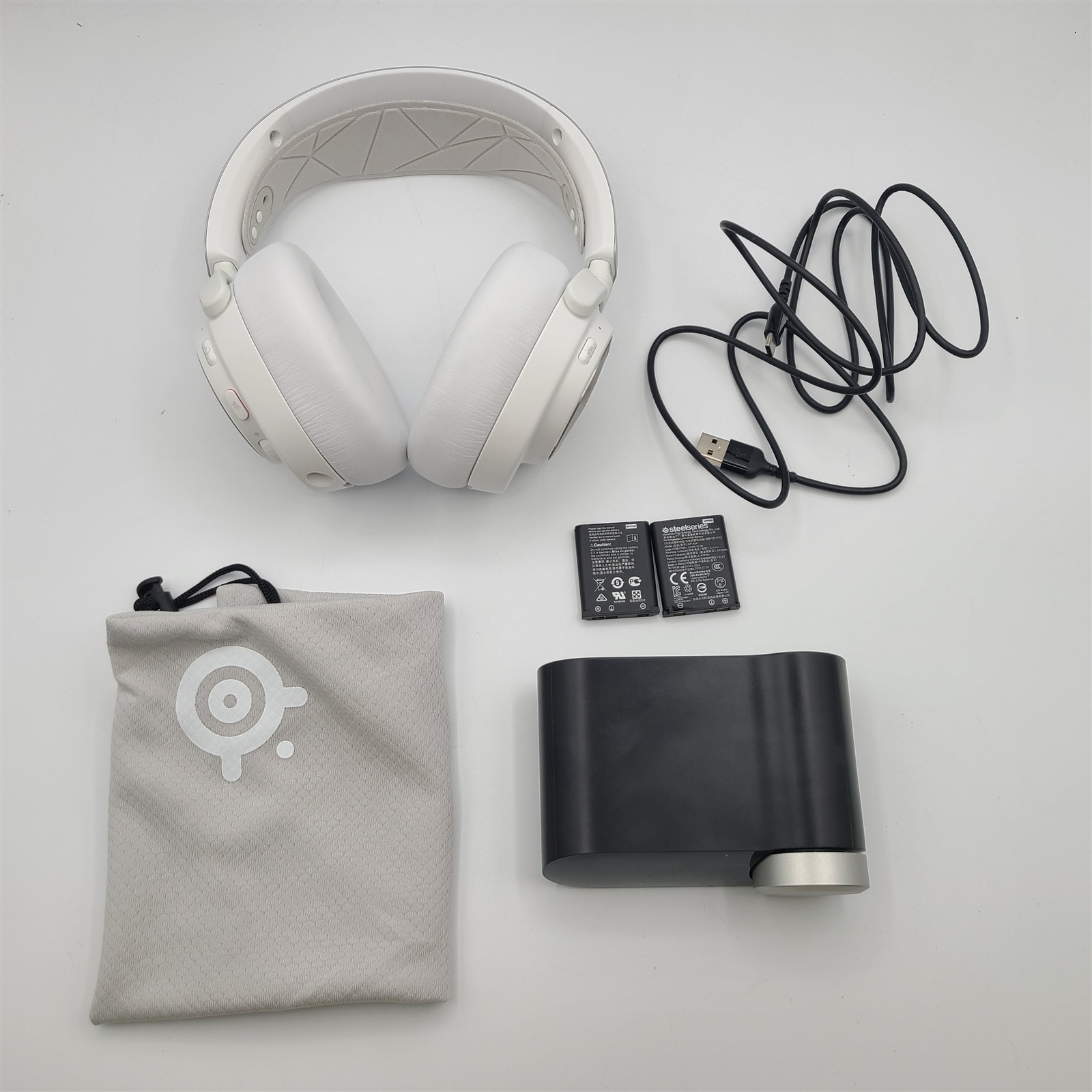 SteelSeries Arctis Nova Pro Wireless Xbox Multi-System Gaming Headset - White