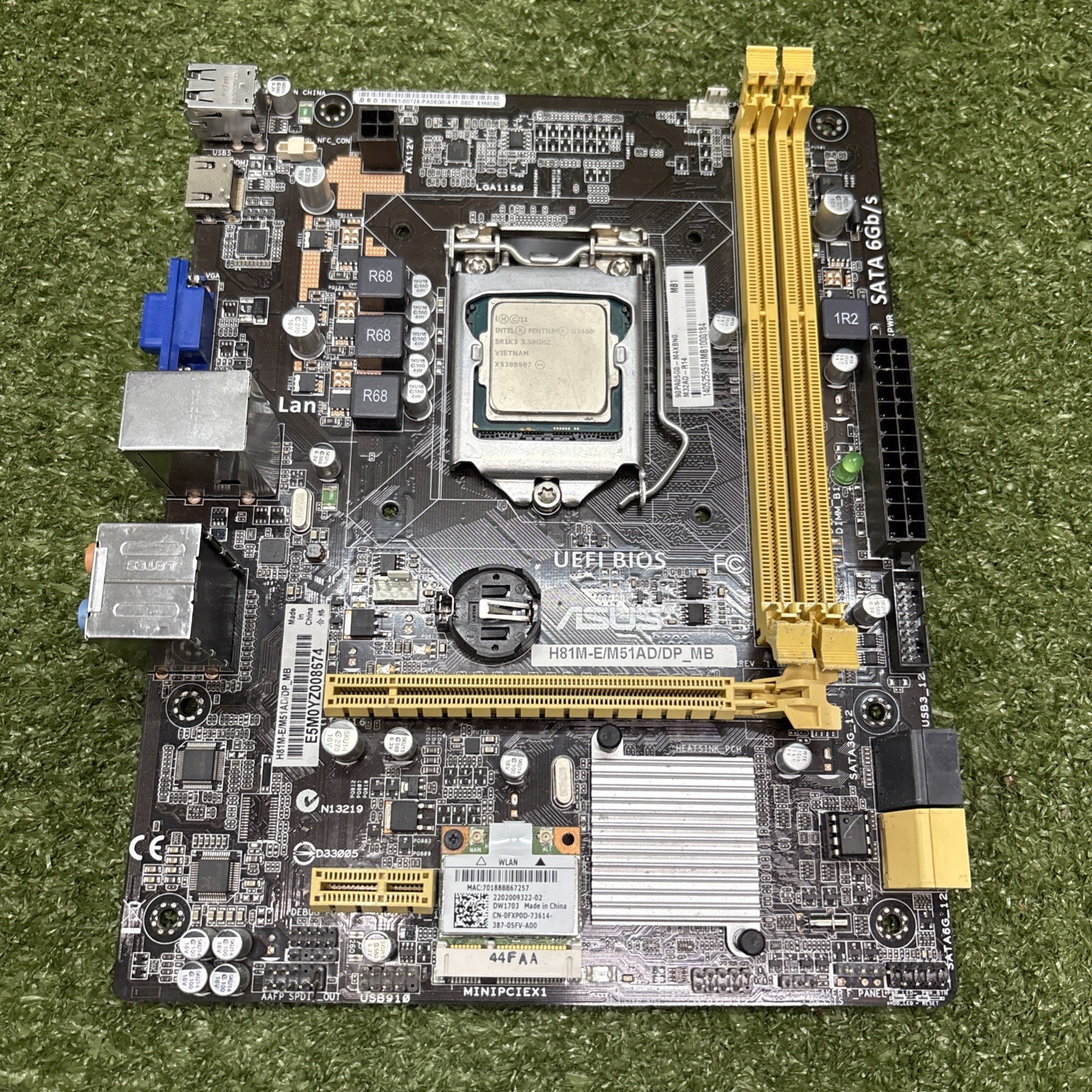 Asus Motherboard H81M-E/M51AD/DP_MB DDR3 LGA1150 90PA05G0-M3XXN0 I/O READ