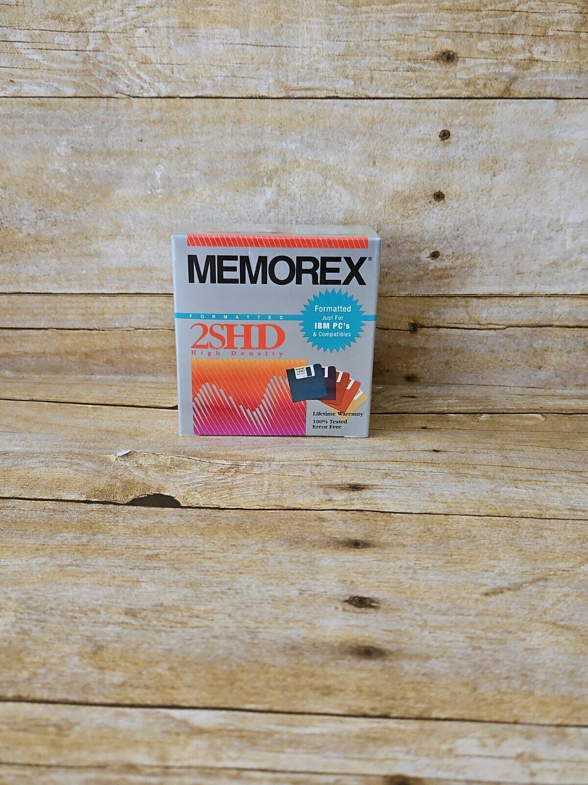 Memorex 2S/2D Double Sided High Density 5.25 Inch Flexible Disks • UNOPEN BOX