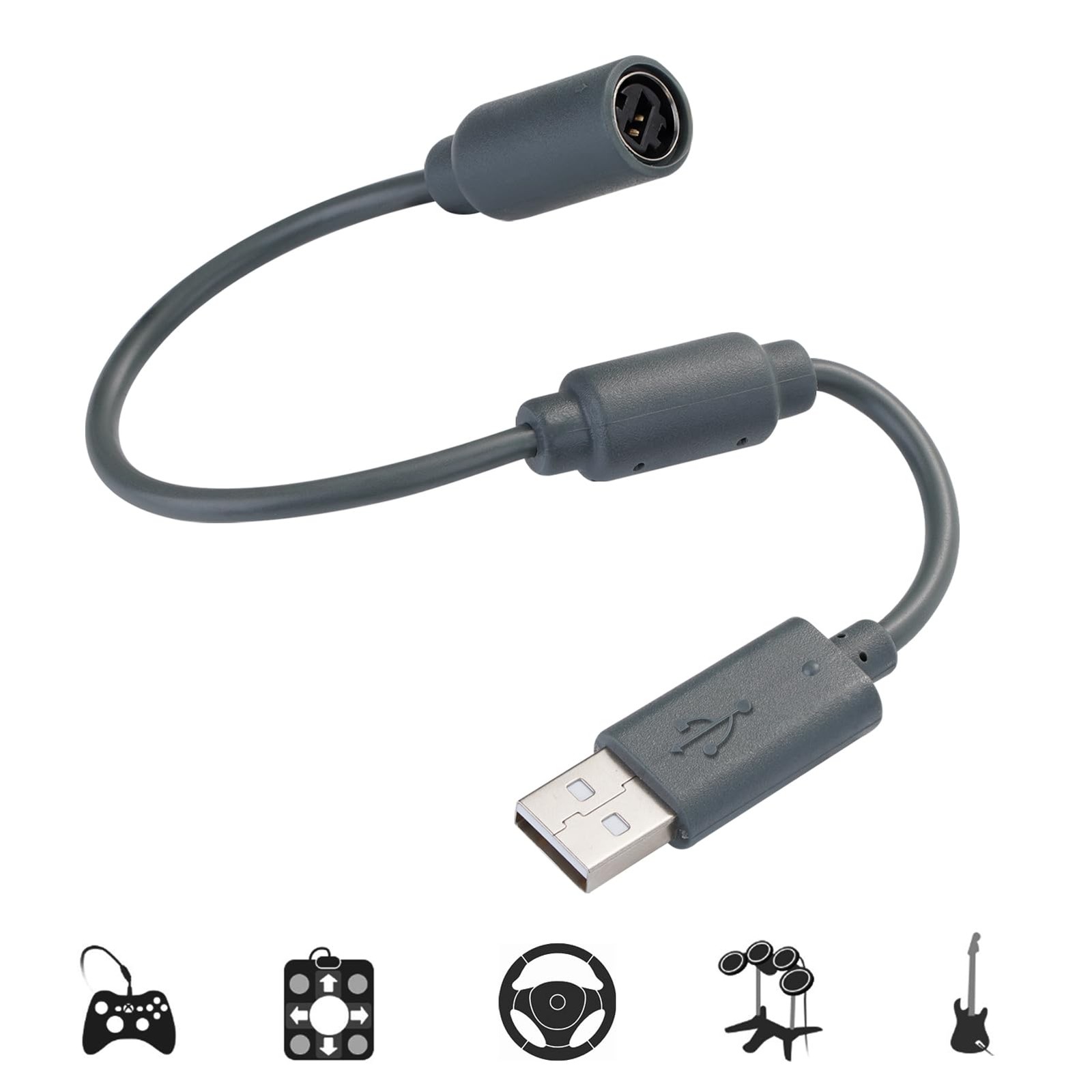 USB Breakaway Cable for Logitech G920 G923 G27 G29 Driving Force & Thrustmaster