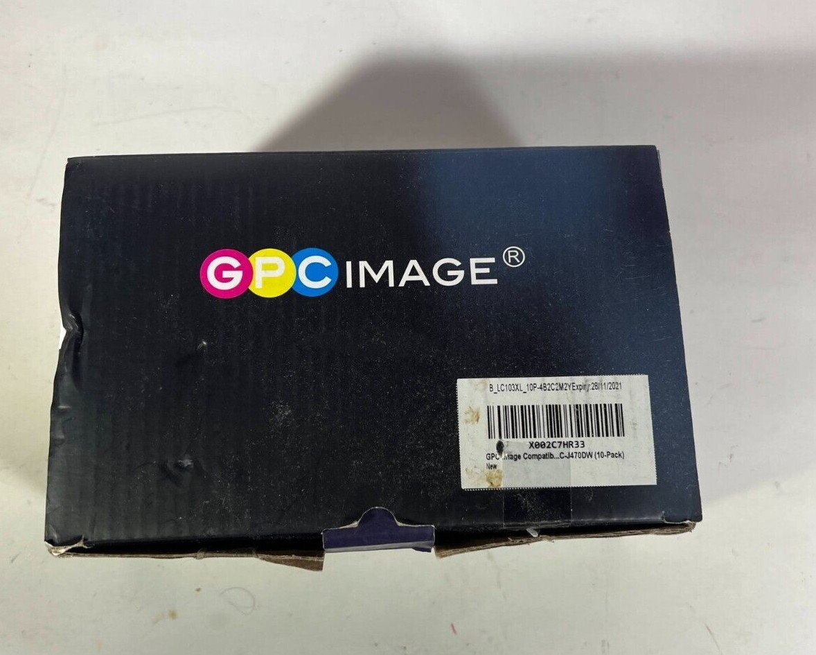 Lot 4 GPC IMAGE 103XL REPLACEMENT INK CARTRIDGES  2 Black-2 Magenta