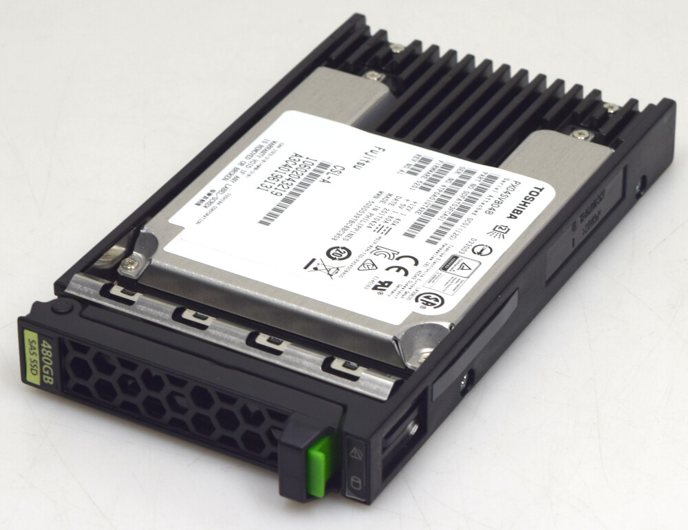 Fujitsu 480GB 2.5" 12Gb/s Read Intensive Solid State Drive SSD S26361-F5617-L480