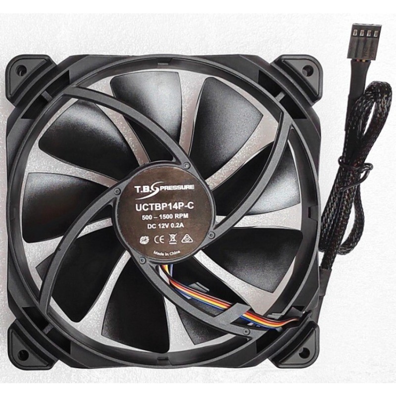 Enermax LIQTECH II / LIQTECH II TR4 140mm Replacement Fan UCTBP14P-C 12V 0.20A