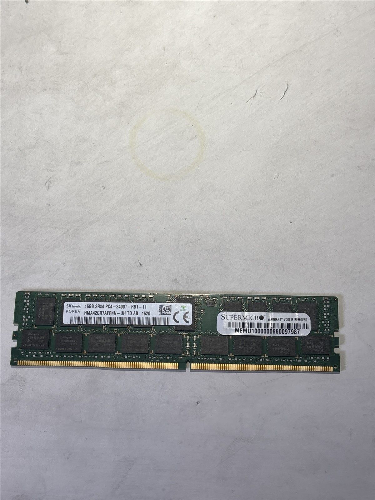 SK Hynix 16GB 2Rx4 PC4-19200 DDR4-2400 Server RAM HMA42GR7AFR4N-UH