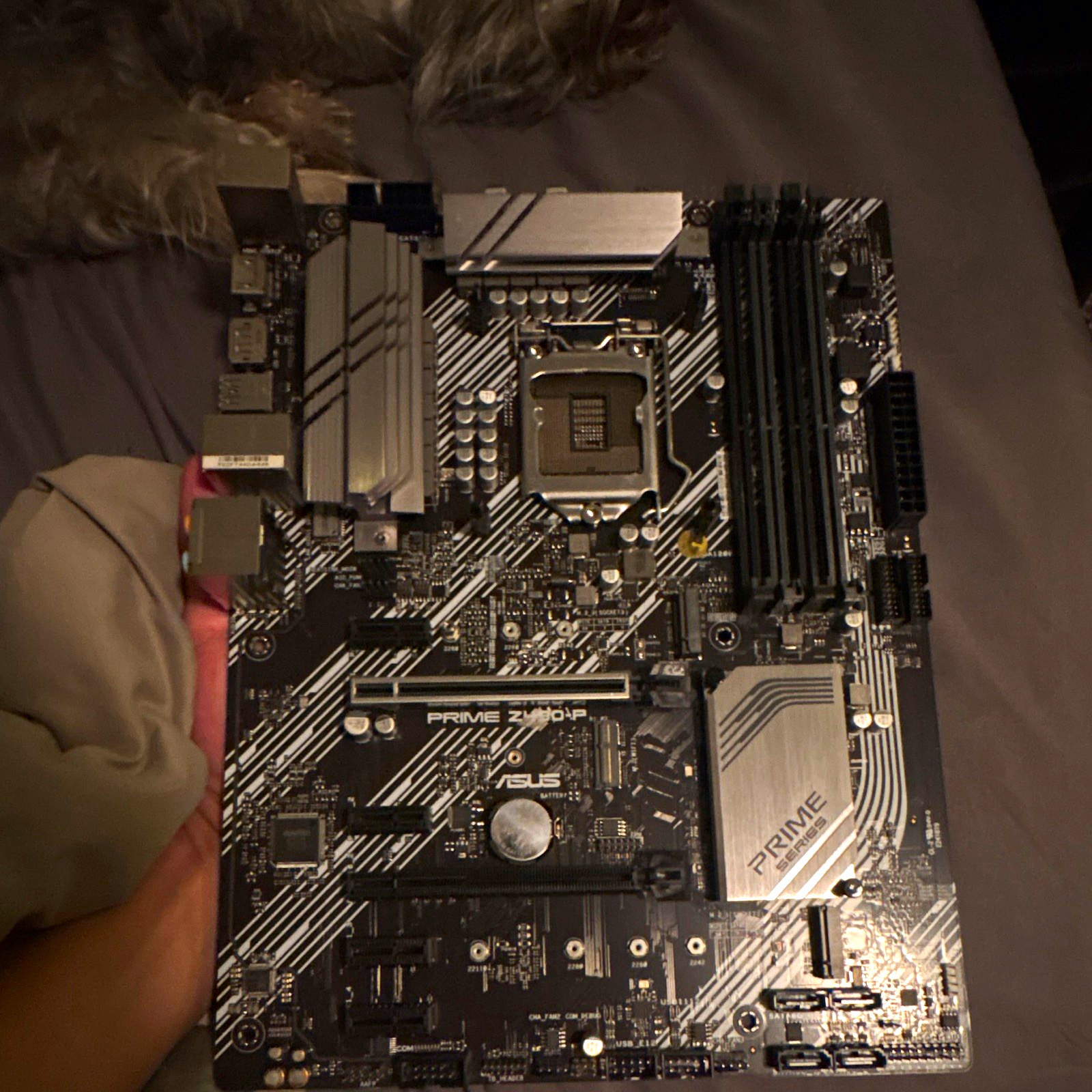 ASUS PRIME Z490-P ATX Intel LGA 1200 DDR4 4-DIMM M.2 HDMI Motherboard