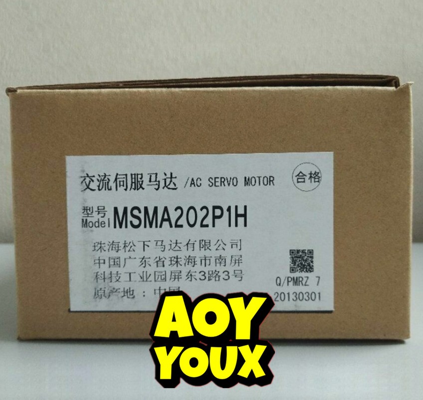 1PC New Panasonic MSMA202P1H Servo Motor fedex or DHL