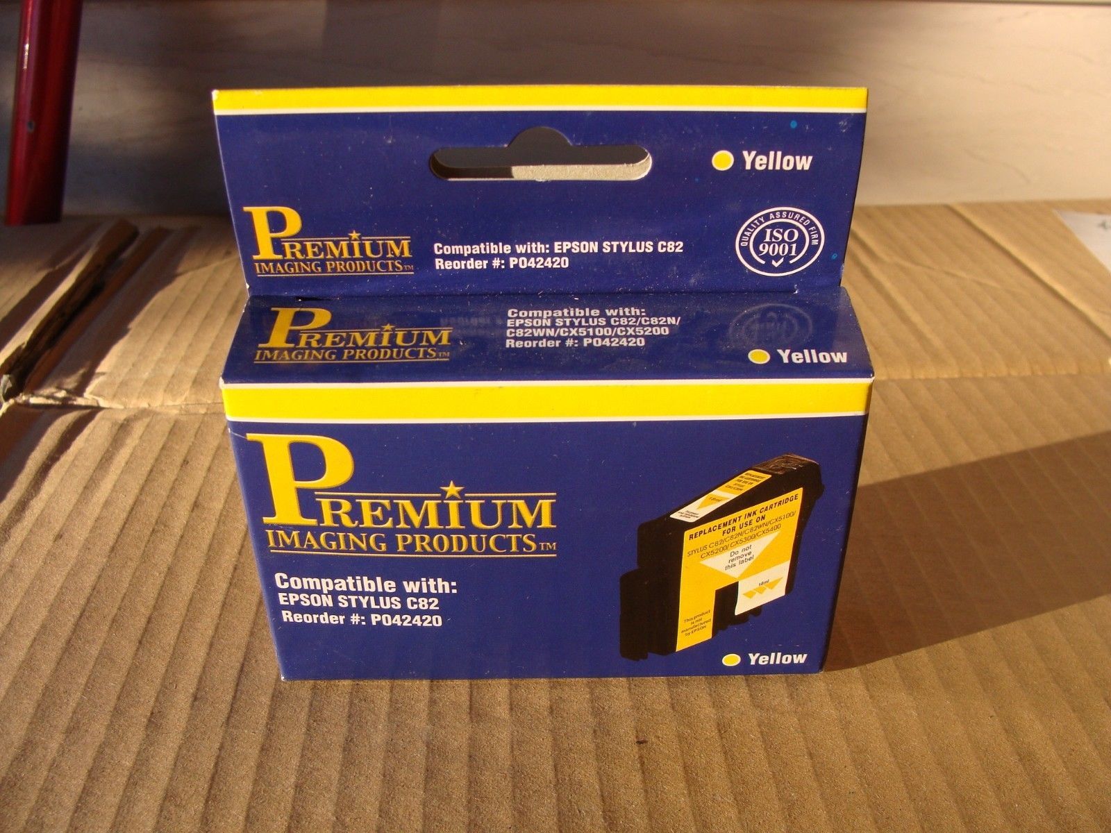Premium Imaging Products Ink Cartridge Yellow P042420 For use in Epson