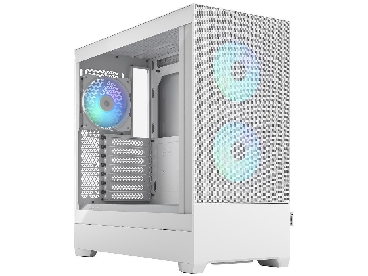 Fractal Design FDCPOR1A01 Pop Air RGB MidTower Case White