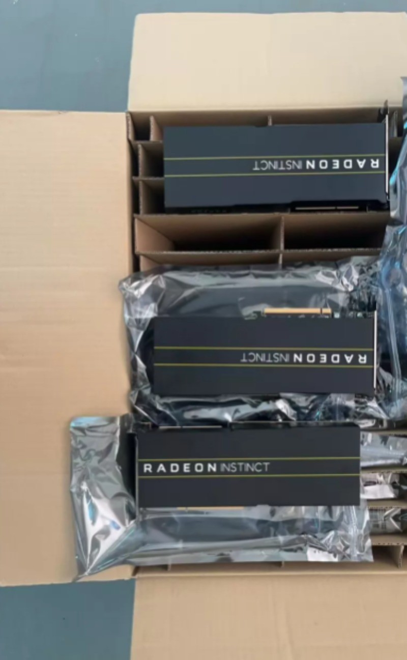 AMD Radeon VII 16GB HBM2 AI GPU Accelerator Deep Learning Training Stable Card