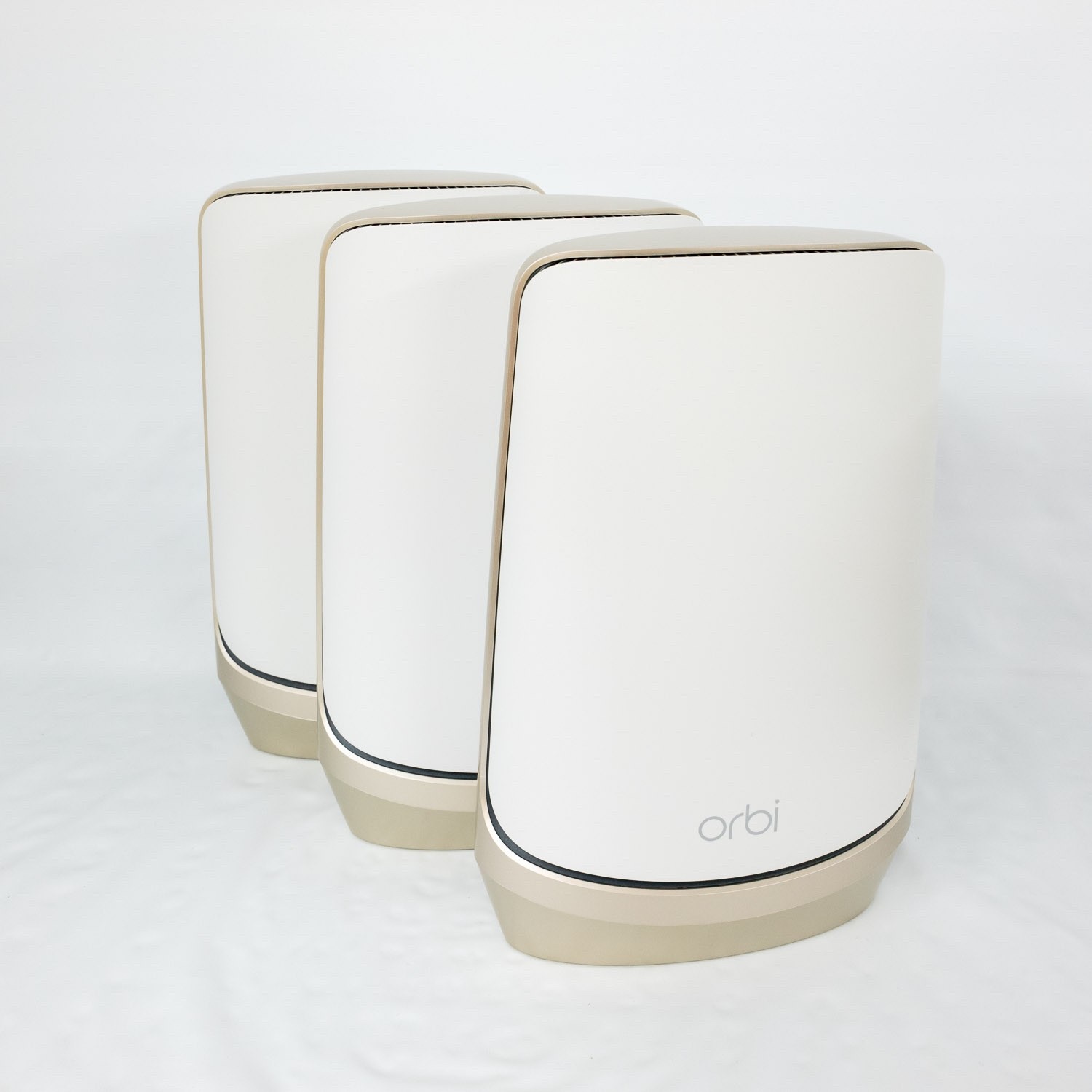 NETGEAR Orbi WiFi 6E Router (RBRE960) + (2) Orbi WiFi 6E Satellites (RBSE960)
