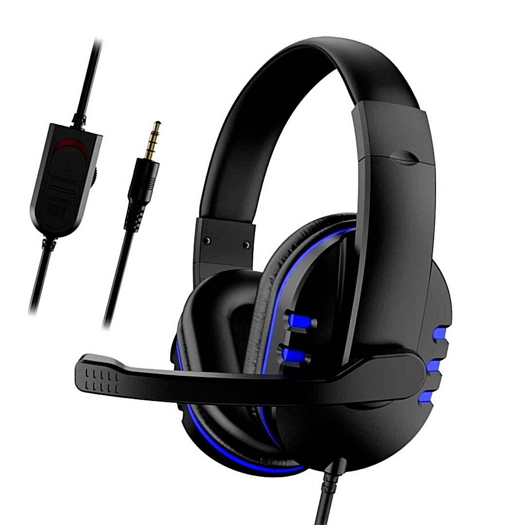 Casco Gaming PS4 PS5 Audifonos Auriculares Gamer PC Xbox One Gamer Con Mic 3.5mm