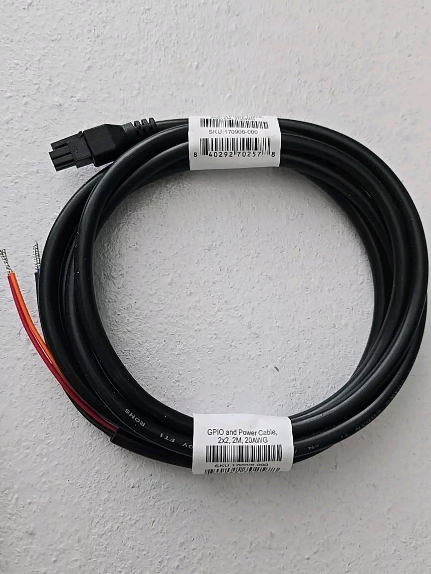 Cradlepoint Power GPIO Cable for Cellular Modems OEM 2x2 2M 20 AWG-NEW