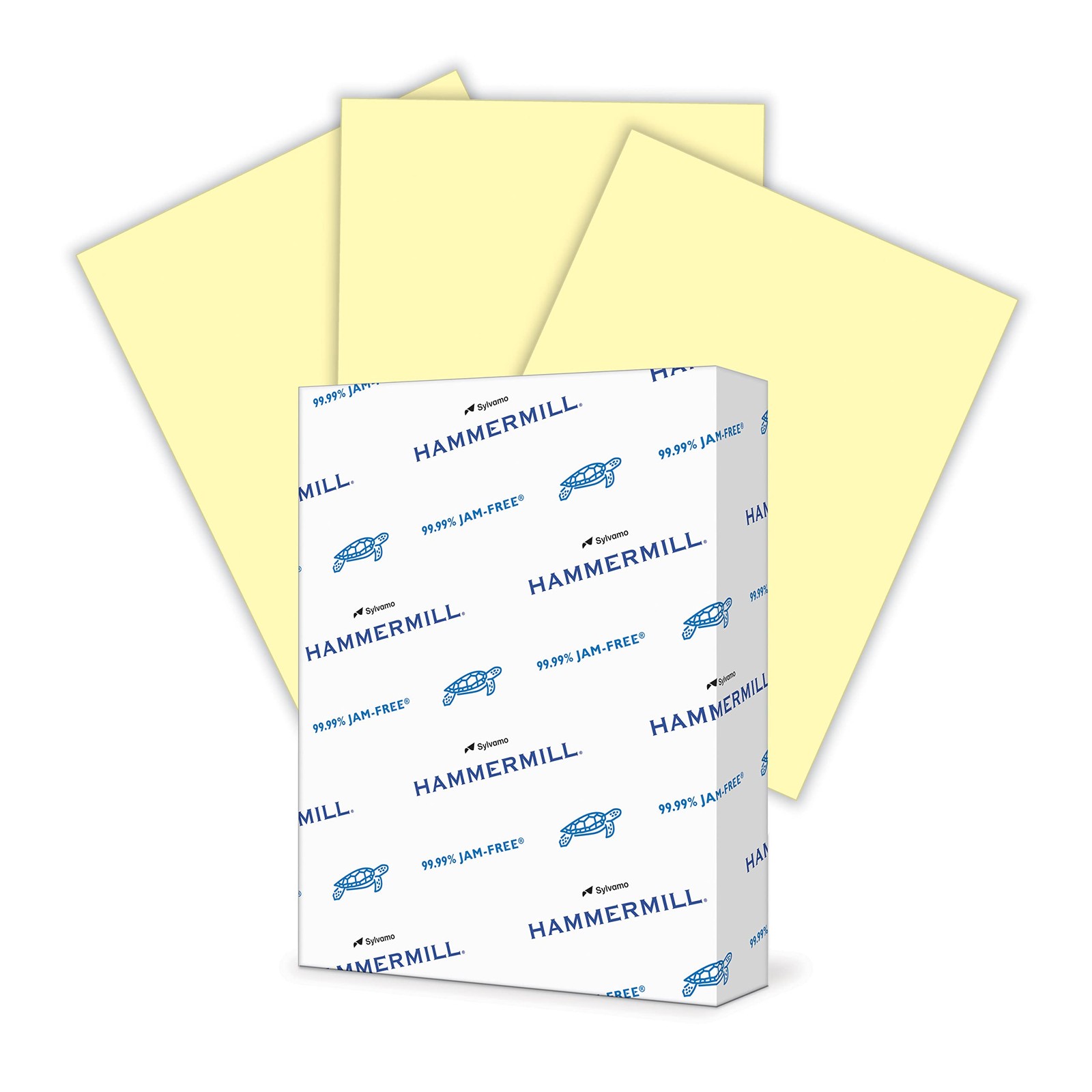 Hammermill Colored Paper 20 lb Canary Printer Paper 8.5" x 11" 500 Sheets
