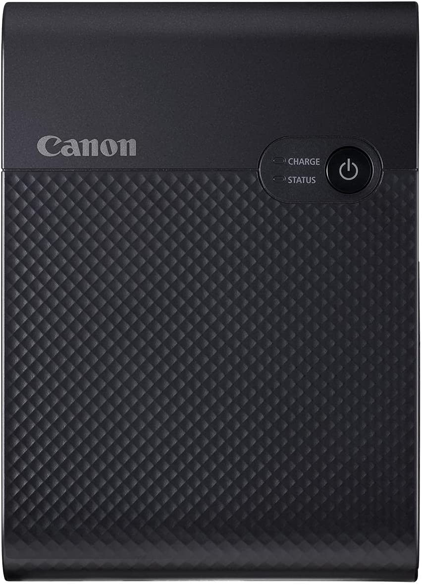 Canon SELPHY QX10 Portable Square Photo Printer, Black, Wi-Fi