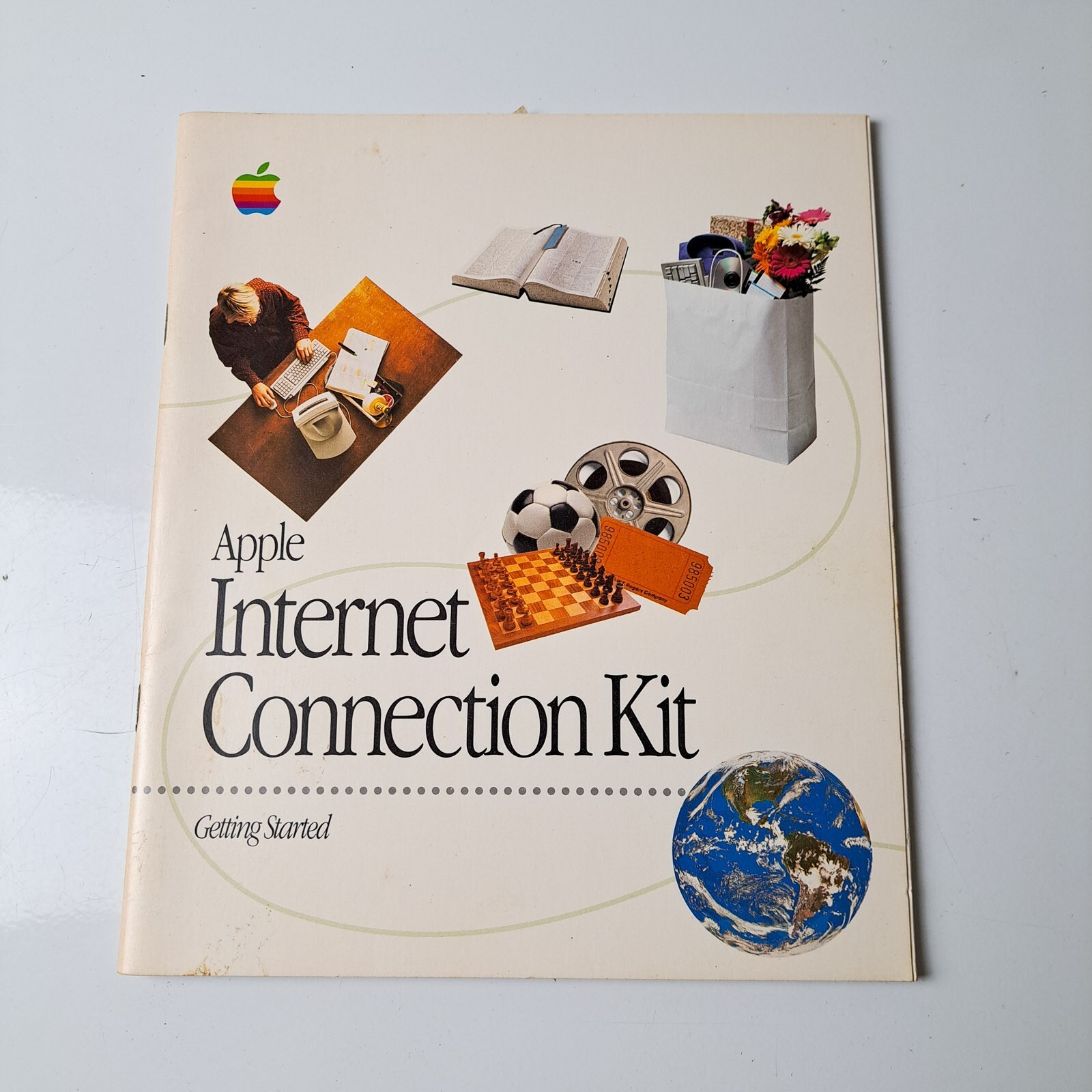Vintage Getting Started Guide Apple Internet Connection Kit Manual 1995 