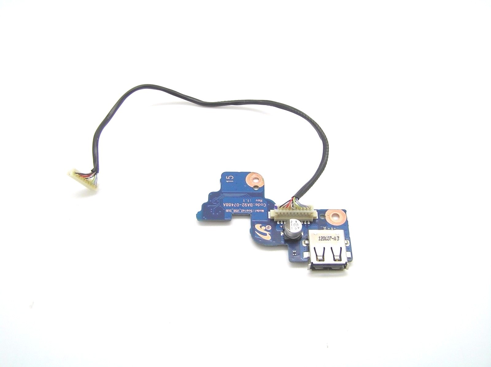 Genuine Samsung NP-RV515L RV515 USB Button Board BA92-07488A