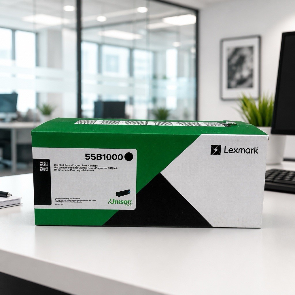 LEXMARK 58D1000 7,500 Page Yield Toner  Black New (SEE PHOTOS)