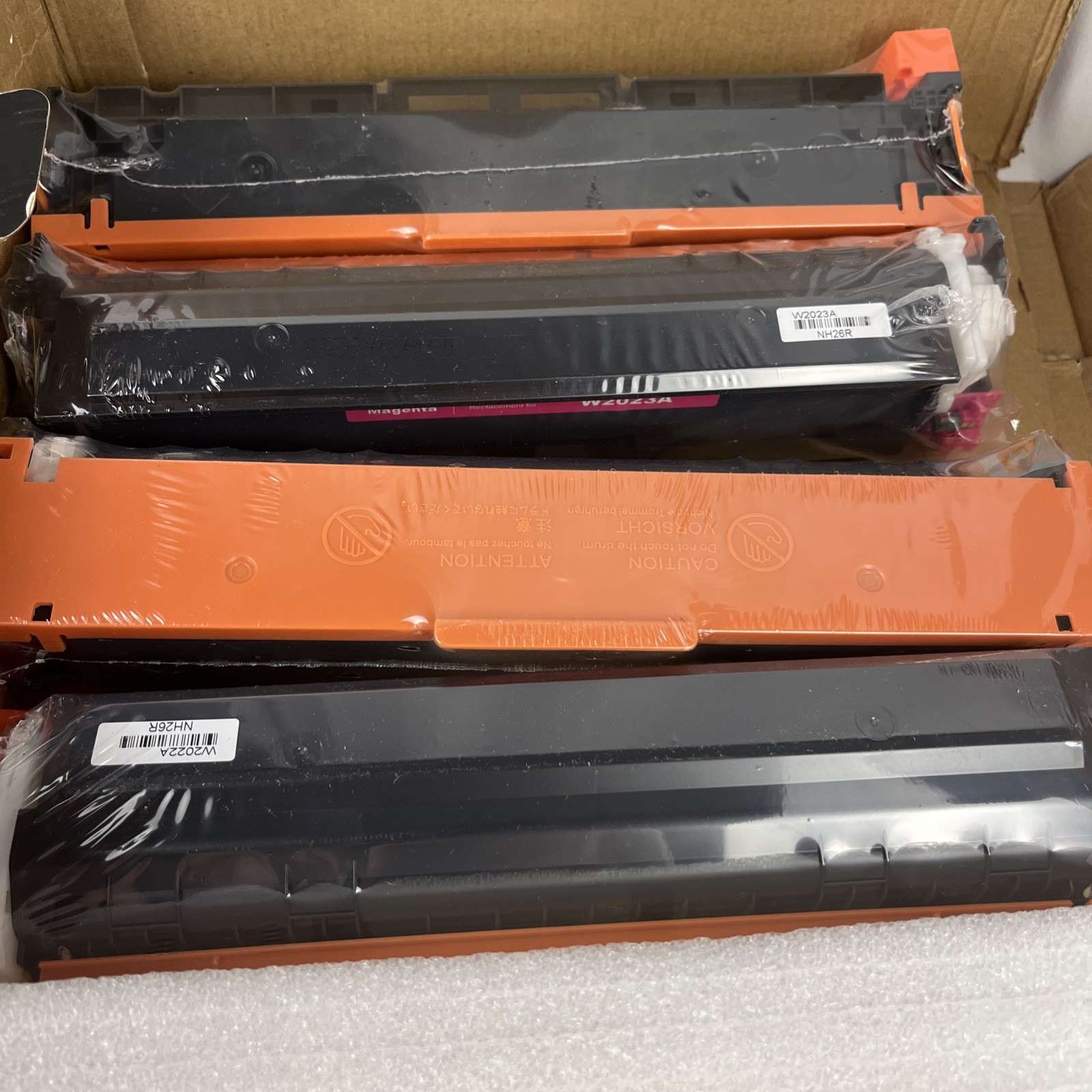 414A Toner Cartridges 4 Pack… Damaged Box