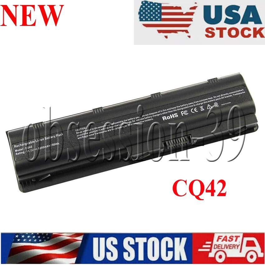 New Battery for HP Compaq 593550-001 593561-001 593562-001 636631-001 640320-001
