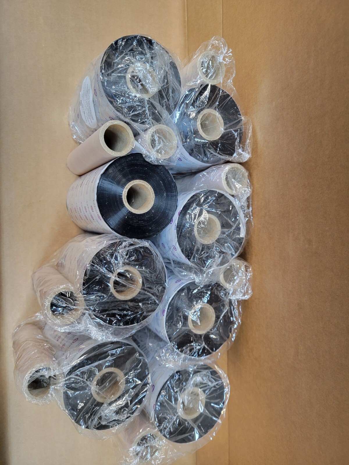 8 rolls of markem-imaje TTR # 912710c0560160bk05 Ribbon, 160mm x 560m